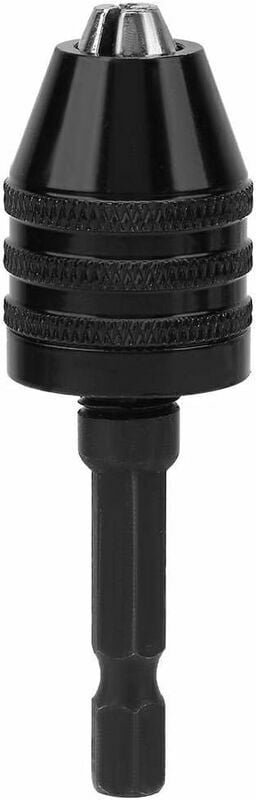 Rapanda - Bohrfutter - 1/4 Bohrfutter, 0,3–6,5 mm Dreibacken-Bohrfutter für elektrische Bohrmaschinen, 1/4 Zoll Sechskan...