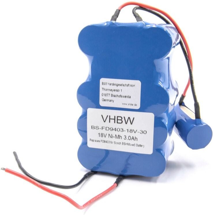 Akku kompatibel mit Bosch BBHMOVE6/04, BBHMove6/03, BBHMove6, BBHMOVE6/02, BBHMOVE5N/01 Home Cleaner Heimroboter (3000 m...