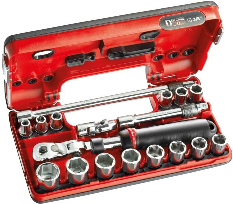 FACOM Steckschlüssel-Set 3/8 D-Box