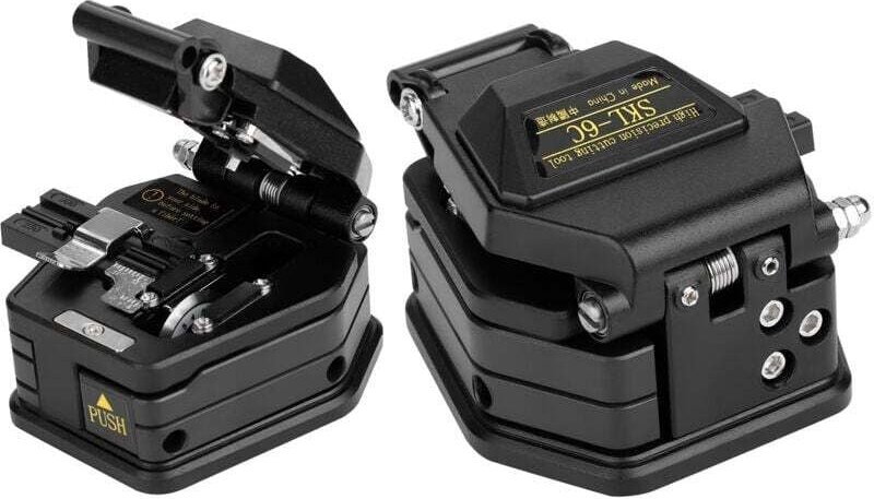 Jeffergarden SKL-6C Hochpräzises Glasfaser-Cleaver Glasfaserkabel-Schneidwerkzeug mit Tasche