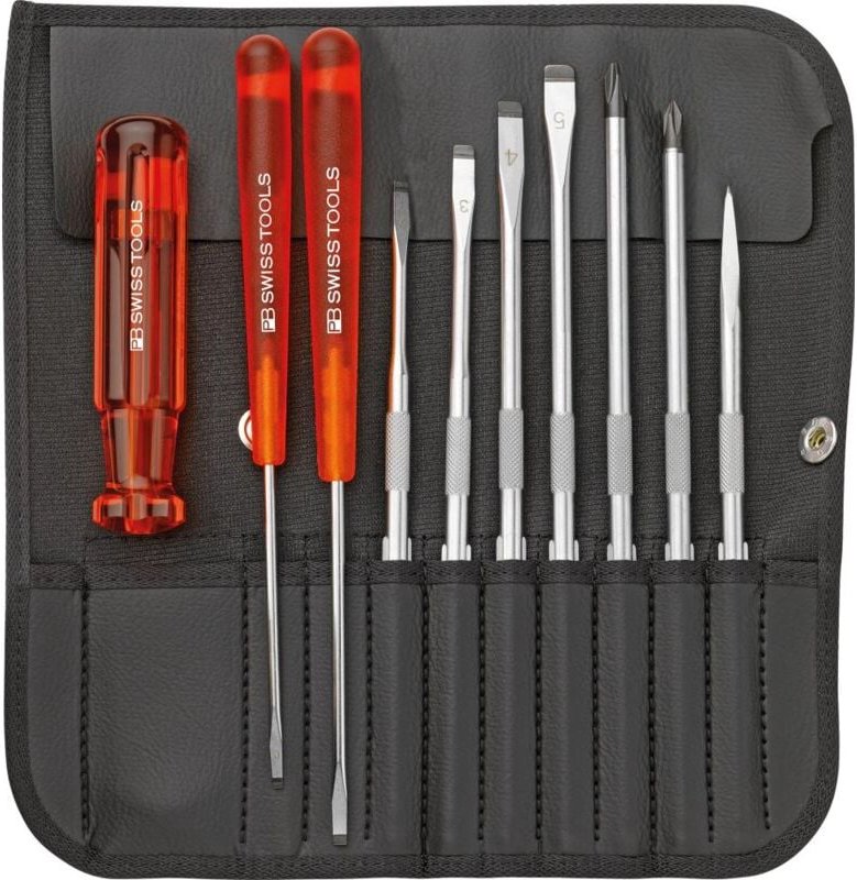 FP - Wechselklingen-Satz 10-teilig in Rolltasche pb Swiss Tools
