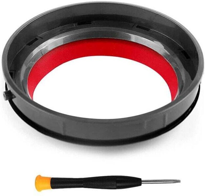 Feste Dichtung, Feste Dichtungen kompatibel mit Dyson V10/SV12, Staubsauger-Reparaturteile und Zubehör, mit Schraubendre...