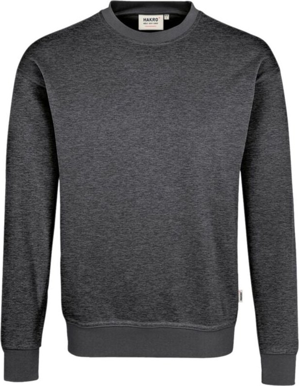 HAKRO Sweatshirt Performance 475 Gr. XL anthrazit-meliert
