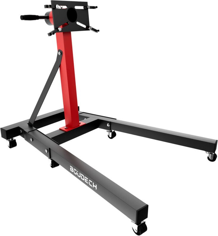 Keplero - Motorhalterung aus Stahl mit 360� drehbaren Armen, max. 900kg, Schwarz