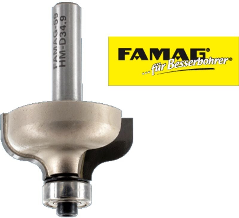 HM-Profilfräser D34,9 B17,5 R6/5 GL 55 mm