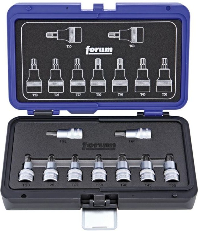 Einsatzgarnitur 1/2 9-tlg. für torx T20 - T60 - Forum