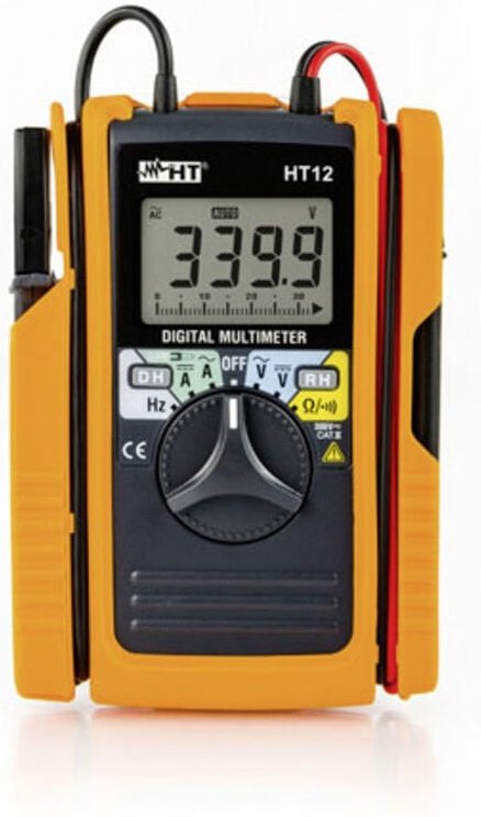 HT12 Hand-Multimeter, Stromzange digital cat ii 600 v, cat iii 300 v Anzeige (Count - Ht Instruments