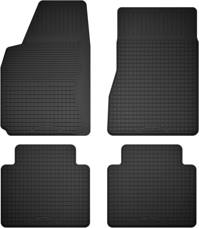 Gummi-Auto-Fußmatten, 4er-Set, Universalmodell: Dodge Stratus Sedan (1995-2001)
