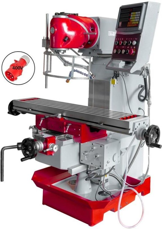 Holzmann - universalfräsmaschine mit 3 achs positionsanzeige BF700 400V