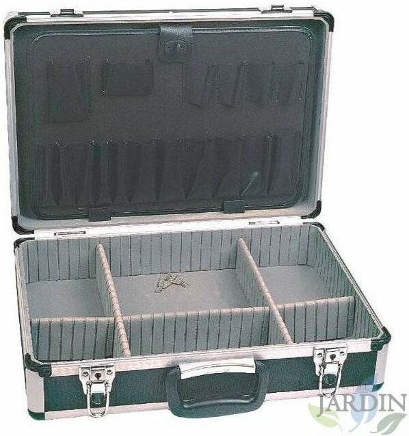 No Brand - Aktentasche aus Aluminium und pvc 46x33x15 cm