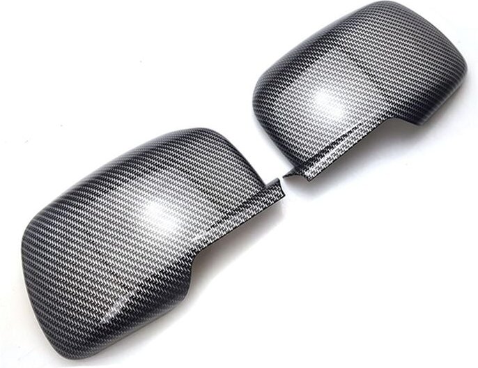 FüR Journey JUCV Freemont 2009-2020 Auto-RüCkspiegelabdeckungen Seitenspiegelkappen Kohlefaser
