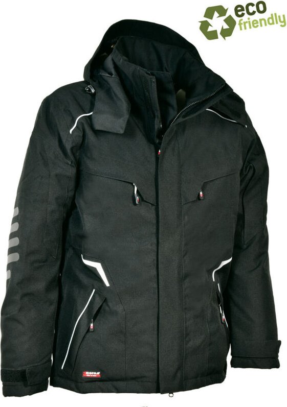 Cofra Winter-Arbeitsjacke wasserdicht Igarka 200 g/m² Schwarz 52