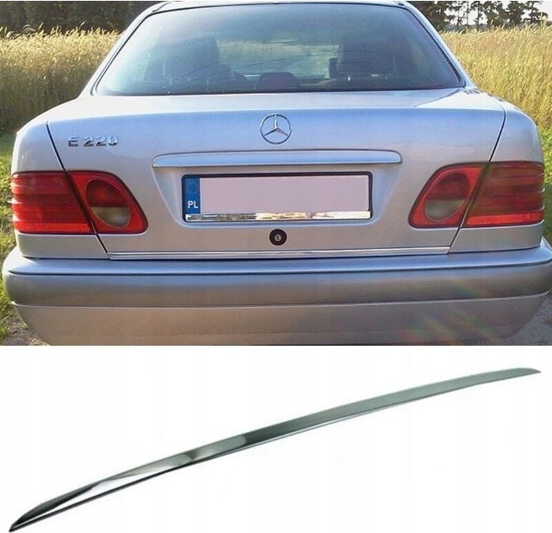 Mercedes E-Klasse W210 Limousine Chromleiste für Motorhaube