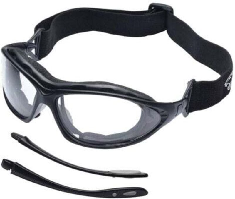 Beschlagfreie Arbeits-Sicherheitsbrille mit Nackenband, kratzfeste Sicherheit, geeignet für Schießen, Kochen, Labor, UV ...