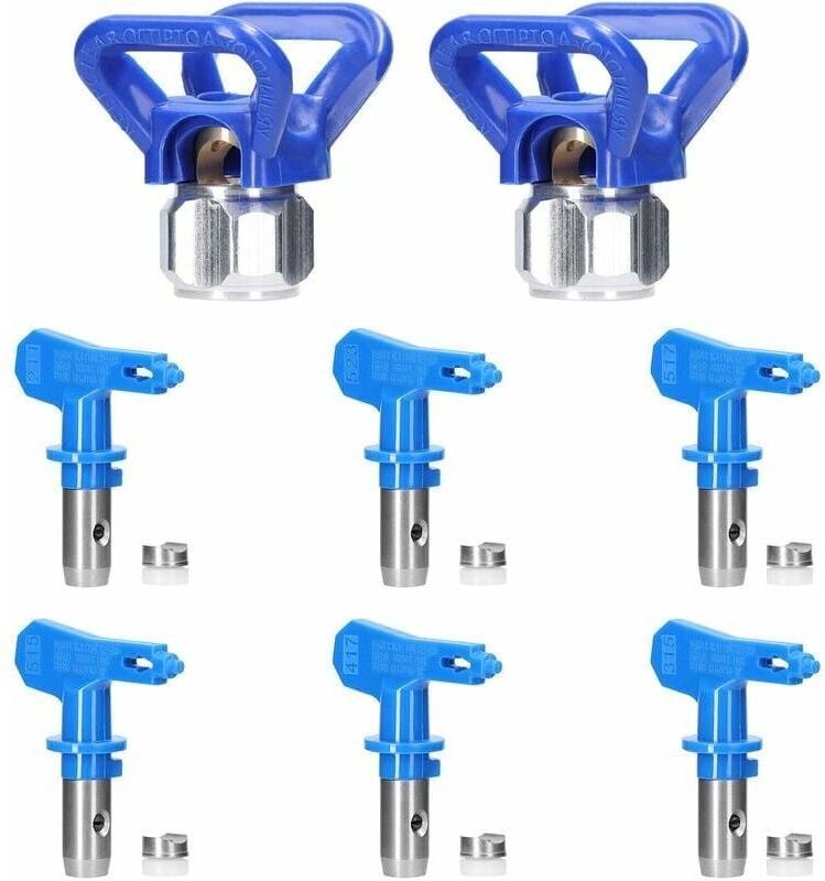 ZVD - Ensemble de buses de peinture airless gabrielle, buses de pulvérisation réversibles, ensemble de buses de pulvéris...