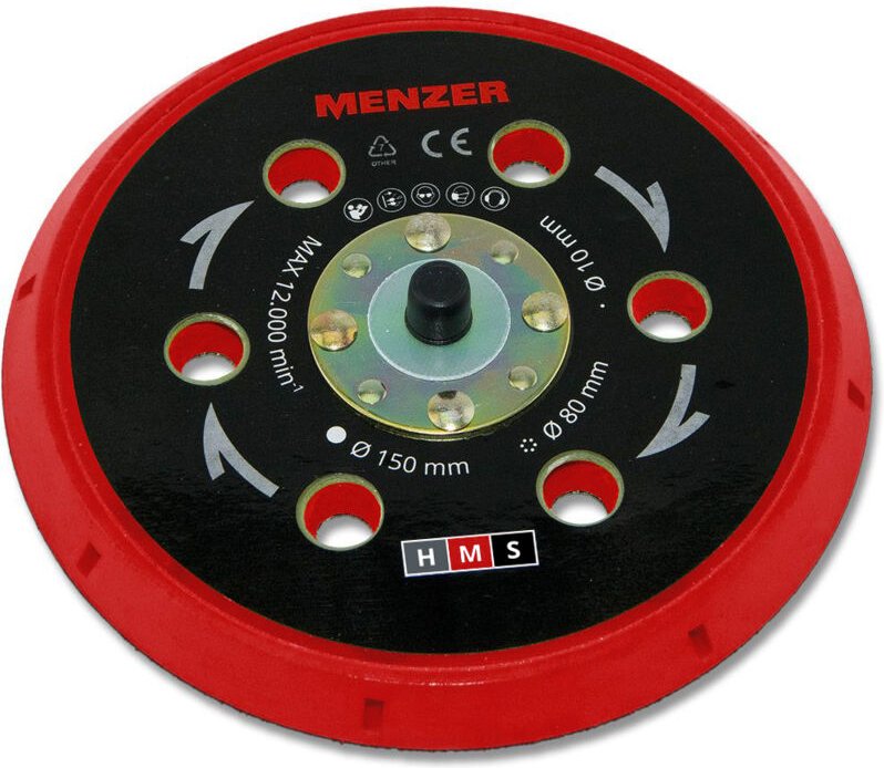 Multi-Loch-Schleifteller 150 mm Medium für den ets 150 5.0 und 2.5 - Menzer