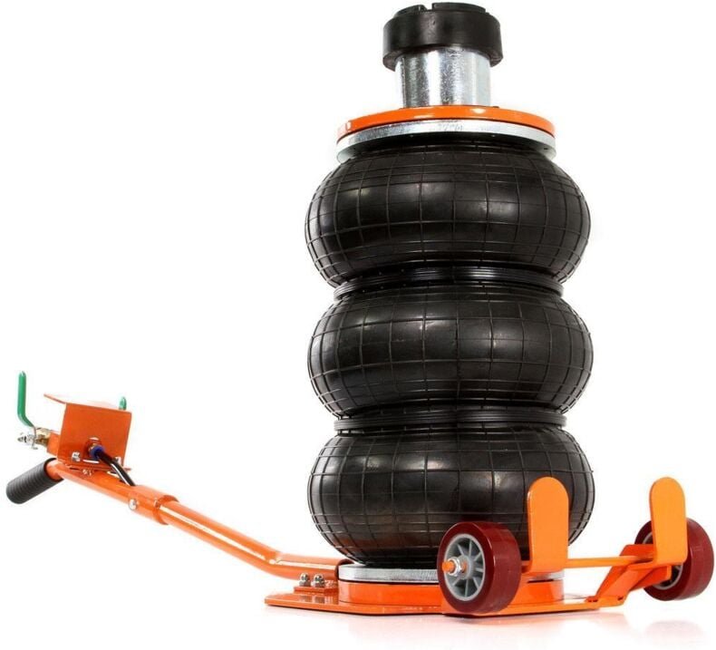 Pneumatischer Wagenheber BJC 3,5 t - inklusive Adapter, ideal für Werkstatt