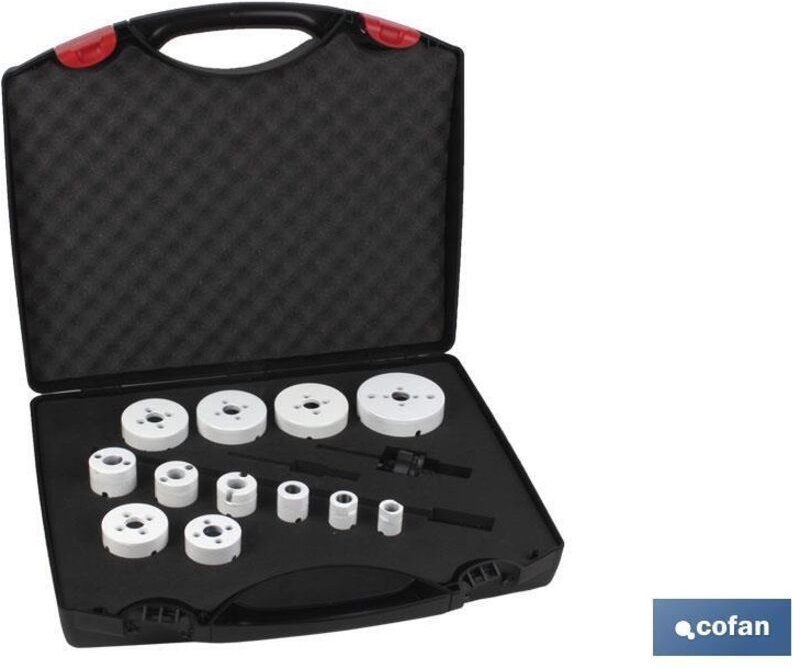 Maletin industrial coronas bimetal