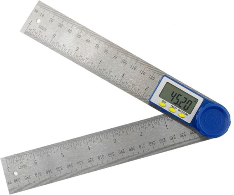 Digitaler Winkelmesser, tragbarer digitaler Winkelmesser für Zimmerleute und Architekten
