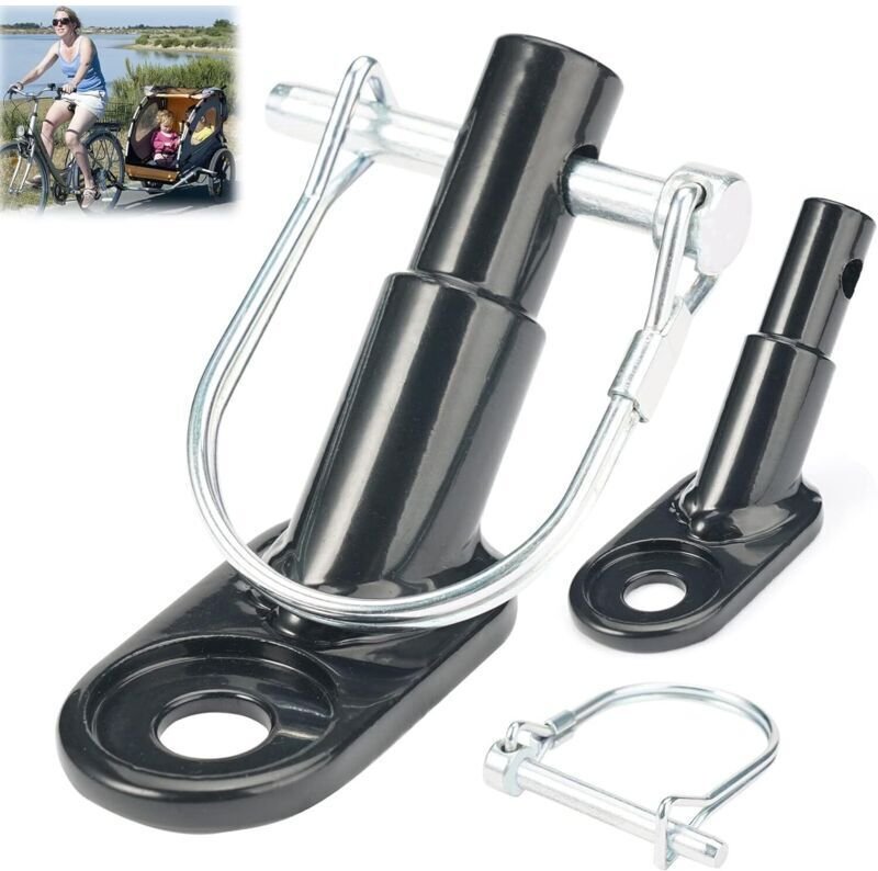 Fahrradanhängerkupplung, Verbindungsadapter, Kupplung