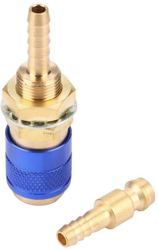 Vtizikl M6 Connecteur Rapide de Gaz et d'Eau Adaptateur Refroidi à l'Eau et Gaz pour Raccord de Chalumeau MIG TIG Raccor...
