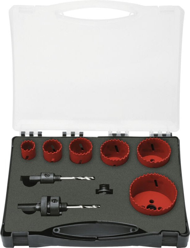 70616 Lochsägen-Set 10teilig 1 Set - Exact