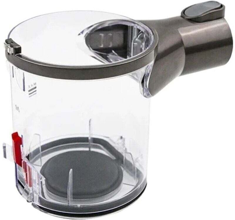 Staubbehälter für Dyson V6 DC58 DC59 DC62 DC72 DC74 Staubsauger, Interface-Behälter-Ersatzteil, Auffangbehälter-Ersatz f...