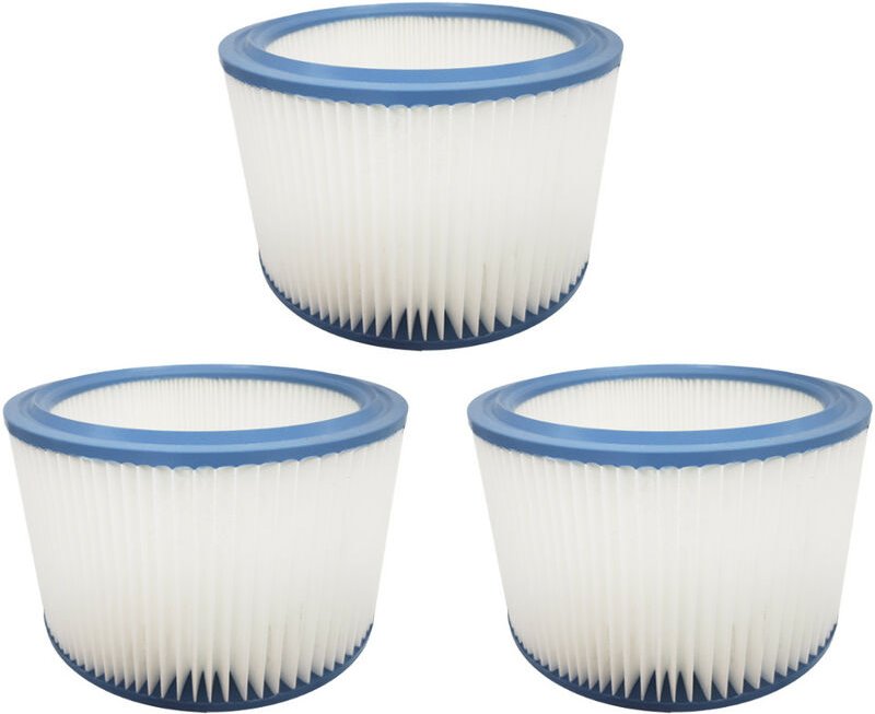 Trade-Shop Patronen-Filter / Ersatzfilter / Dauerfilter / Luftfilter für Nilfisk Multi 20 30 20 Inox 20 t 20 t Inox 30 I...