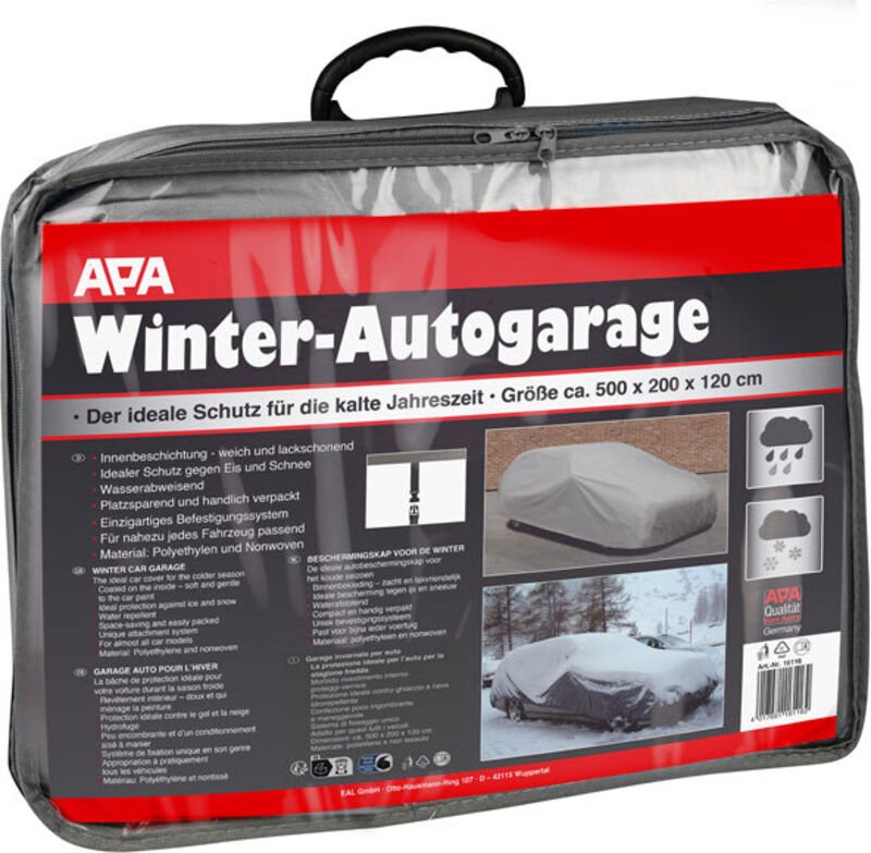 APA - Ganzjahresgarage 500 x 200 x 120 cm Autoabdeckung Autoplane Autogarage