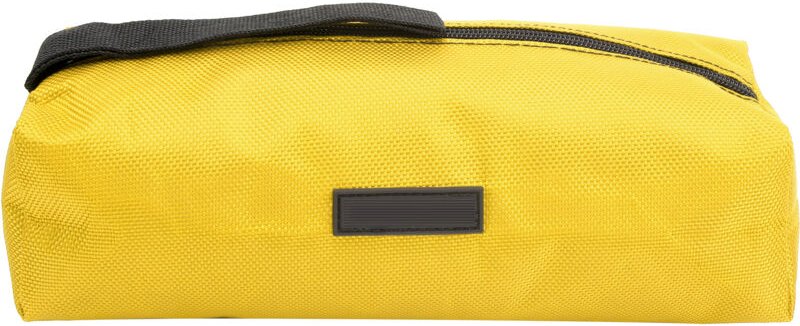 Tragbare Werkzeugtasche, Werkzeugkasten mit großem Fassungsvermögen, vielseitig einsetzbar (gelb)