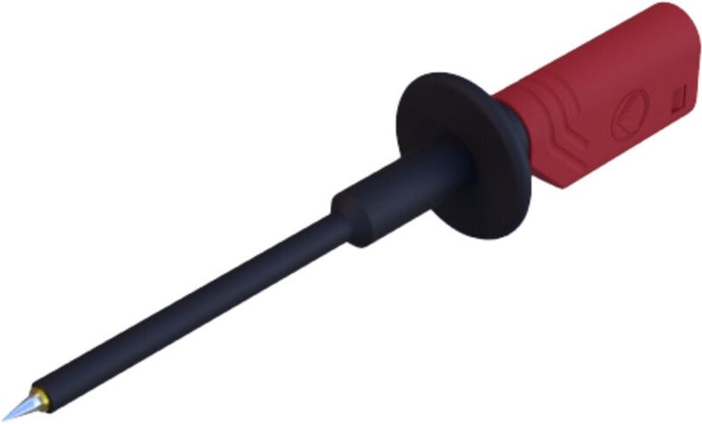 Sks Hirschmann - pruef 1600 Au rt Sicherheits-Prüfspitze Steckanschluss 2 mm cat iii 1000 v Rot 1 St