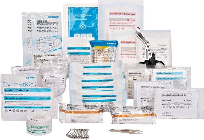 Füllung Nr.60100 f.San, din 13157-C, 130-tlg.