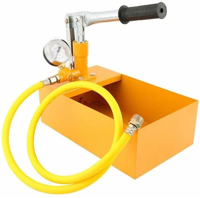 Aluminium 2,5 MPa 25 KG Manuelle Hydraulische Wasser Druck Tester Test Pumpe Maschine mit G1/2