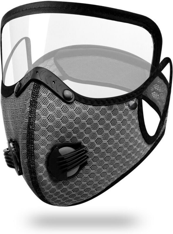 1PC Grau Einteilige Staubmaske Holzbearbeitung Bau Mähen Schleifen Gartenarbeit Reinigung Malerei Sägen und Schleifen