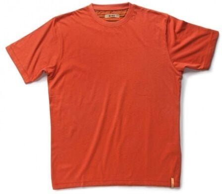 Kurzärmeliges Arbeitst-Shirt TAKE – Tomatenrot S