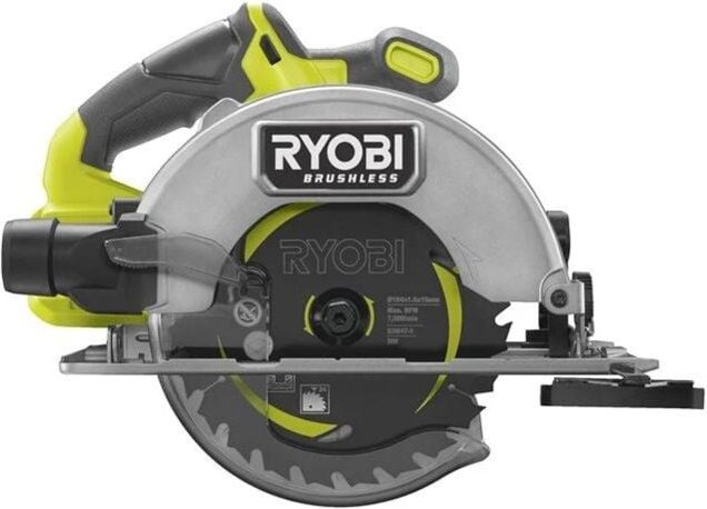 Ryobi - RCS18BL-0 Kreissäge, 184 mm, 18 v Akku, nur bürstenloser Körper