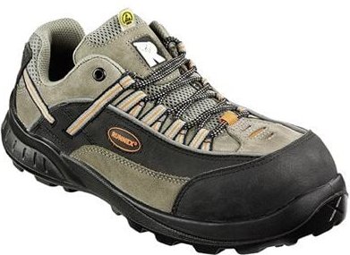 RUNNEX® S2-ESD-Sicherheitshalbschuhe TeamStar schwarz/grau/orange 520449 Gr.49