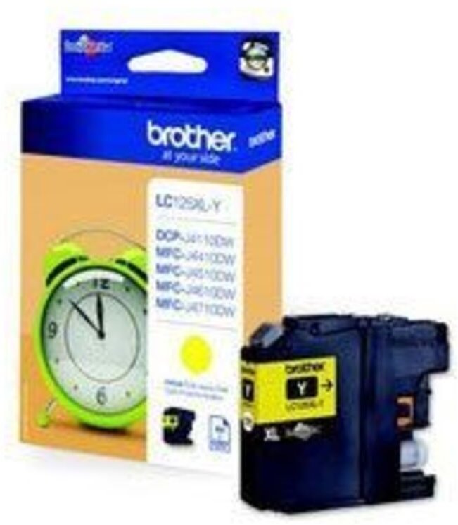 Tintenpatrone Originalzubehör LC-125XL-Y ca. 1.200 Seiten gelb