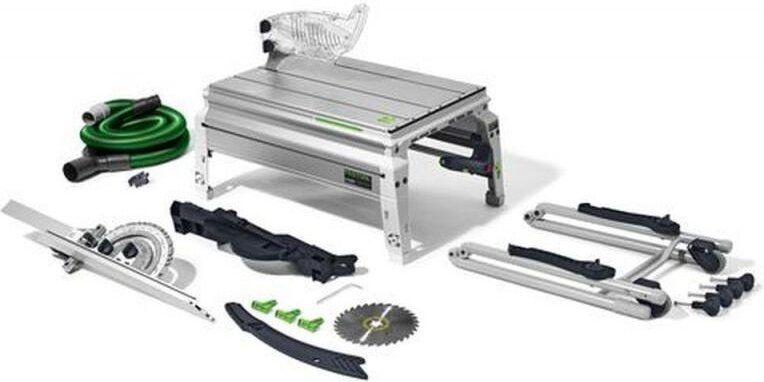 Festool CS 50 EBG PRECISIO Tischzugsäge 1200W 190 mm ( 574765 ) + Sägeblatt W + Zubehör