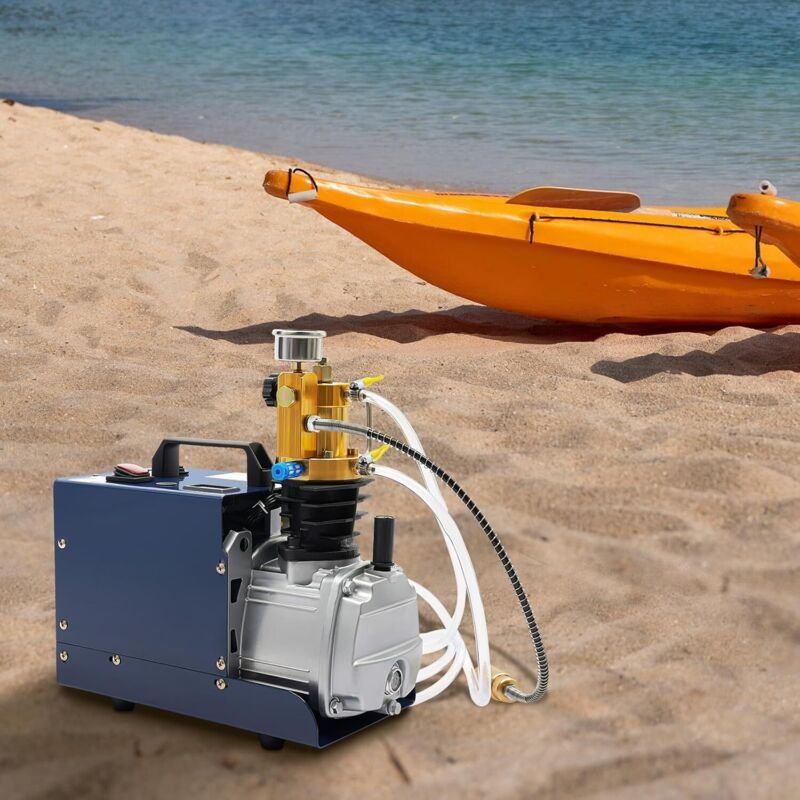 Hochdruck Luft Kompressor Hubraum 80L/Min ruckluft Kompressor 300BAR 4500PSI 30MPA PCP 220V Europäische Norm für Airgun ...