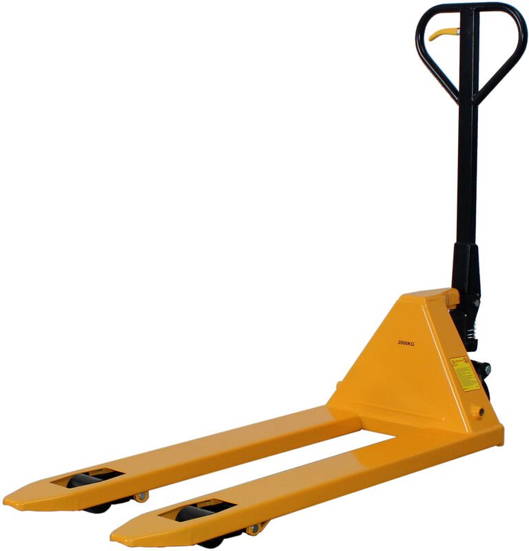 qteck Gabelhubwagen OSE 1150mm Gabellänge PU/Tandem 450mm Gesamtbreite 2000kg Hubkraft