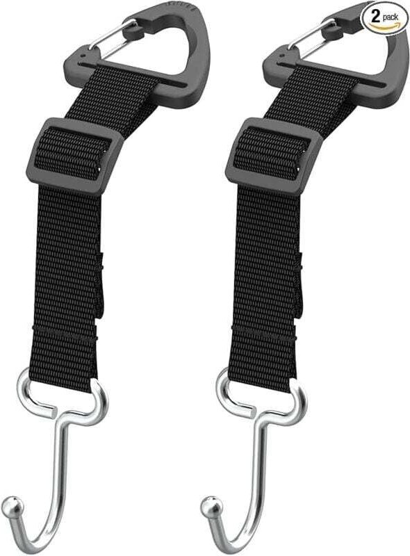 Auto-Handtaschenhaken, Kopfstützenhaken für Autositze zum Aufhängen von Handtaschen und anderen Taschen, niedlicher, ver...