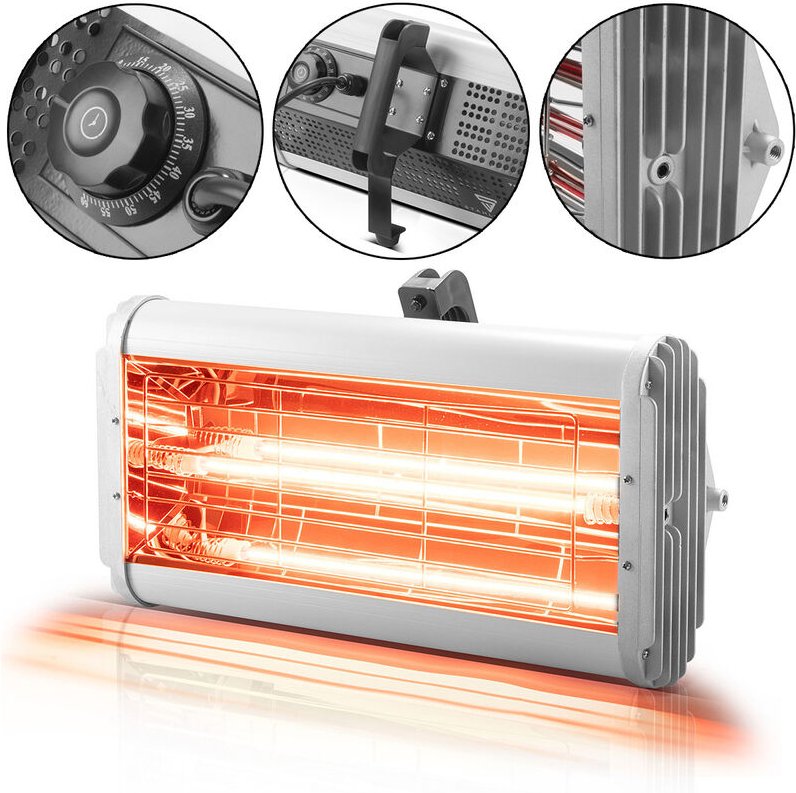 STAHLWERK Infrarot Lacktrockner MIL-1200 ST mit 1.200 Watt