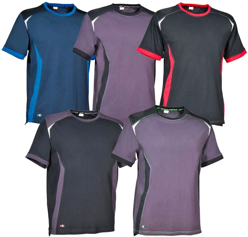 Alderton Arbeits-T-Shirt - s - Blau - Cofra