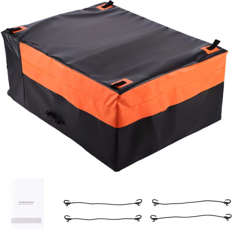 Mophorn Gepäckträgertasche für Ladeflächen, wasserdichtes 840D-PVC (0,736 m³), Aufbewahrungstasche mit Haken für PKW, Sc...