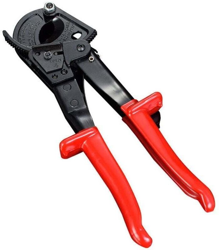 Ratschenkabelschneider bis 240 mm², robustes Aluminium und Kupfer, 1 Stück