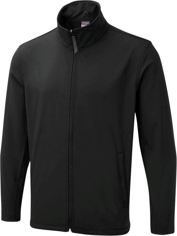 UX Softshelljacke Schwarz M 325 g/m² 10.000 mm Wassersäule