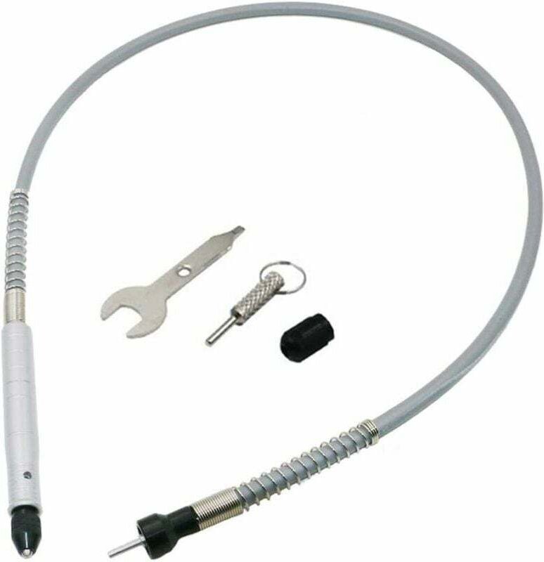 1/8 '(3.175 mm) Arbre Flexible adaptateur de fixation, flexible, câble d'extension de perceuse Mandrin pour Dremel et co...