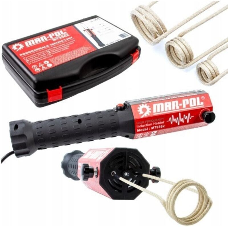 Magnetisches Induktionsheizgerät-Set, 1100W Induktionsheizgerät, Bolzen-Induktionsheizgerät, Flammenloses Induktionsheiz...