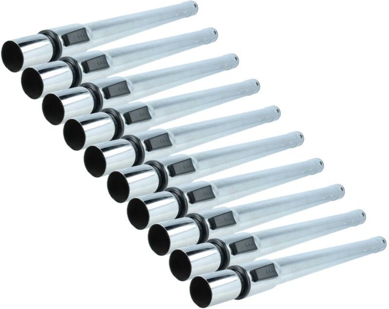 vhbw 10x Staubsaugerohr kompatibel mit Kärcher MV2, MV3, MV6, MV4, MV5, BVL 5/1 Bp Pack Staubsauger - 35 mm Anschluss, 6...